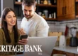 Couple looking over their escrow statement