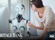 woman talking to ai